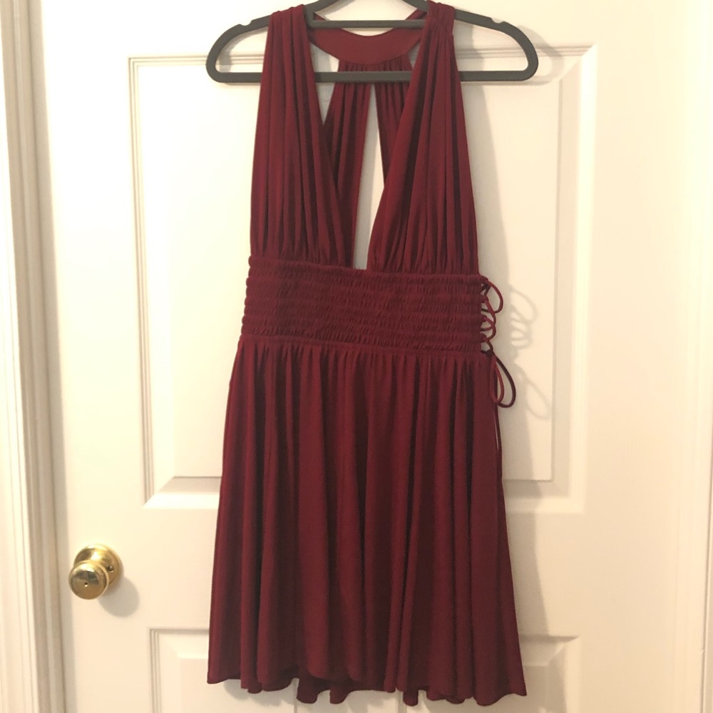 Flirty Strappy Dress from Express